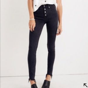Madewell Berkeley Black button-through 27 🖤